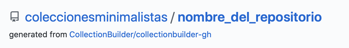 Imagen de que nuestra un nuevo repositorio en tu cuenta.